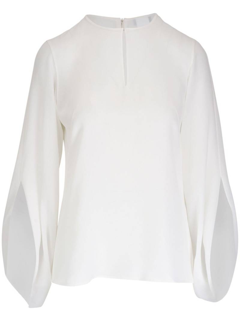 Akris silk blouse - Neutrals von Akris