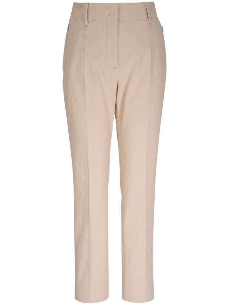 Akris tapered-leg trousers - Neutrals von Akris