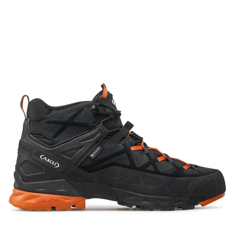 Trekkingschuhe Aku Rock Dfs Mid Gtx GORE-TEX 718 Schwarz von Aku