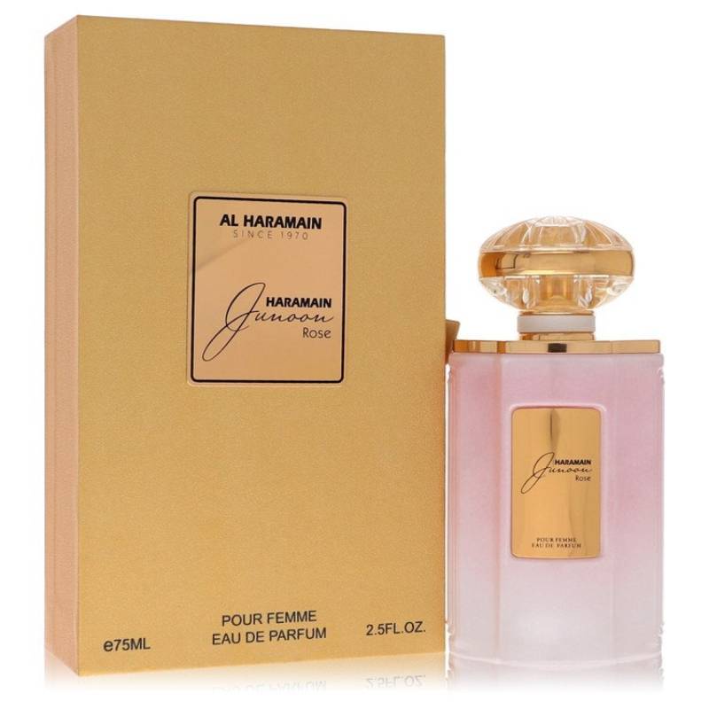 Al Haramain Junoon Rose Eau De Parfum, Spray 75 ml von Al Haramain