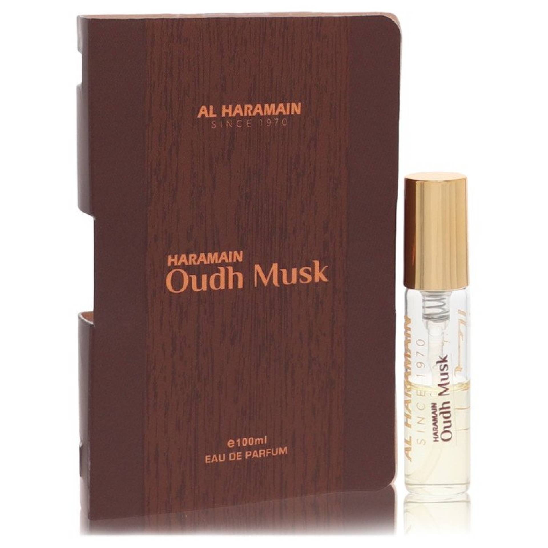 Al Haramain Oudh Musk Vial (sample) 2 ml von Al Haramain