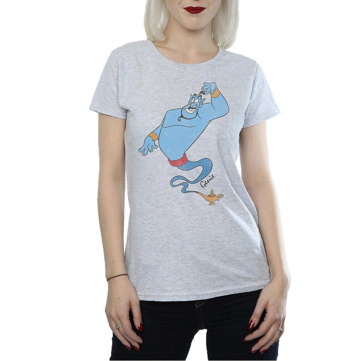 Classic Tshirt Damen Grau L von Aladdin