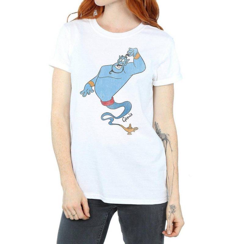 Classic Tshirt Damen Weiss M von Aladdin