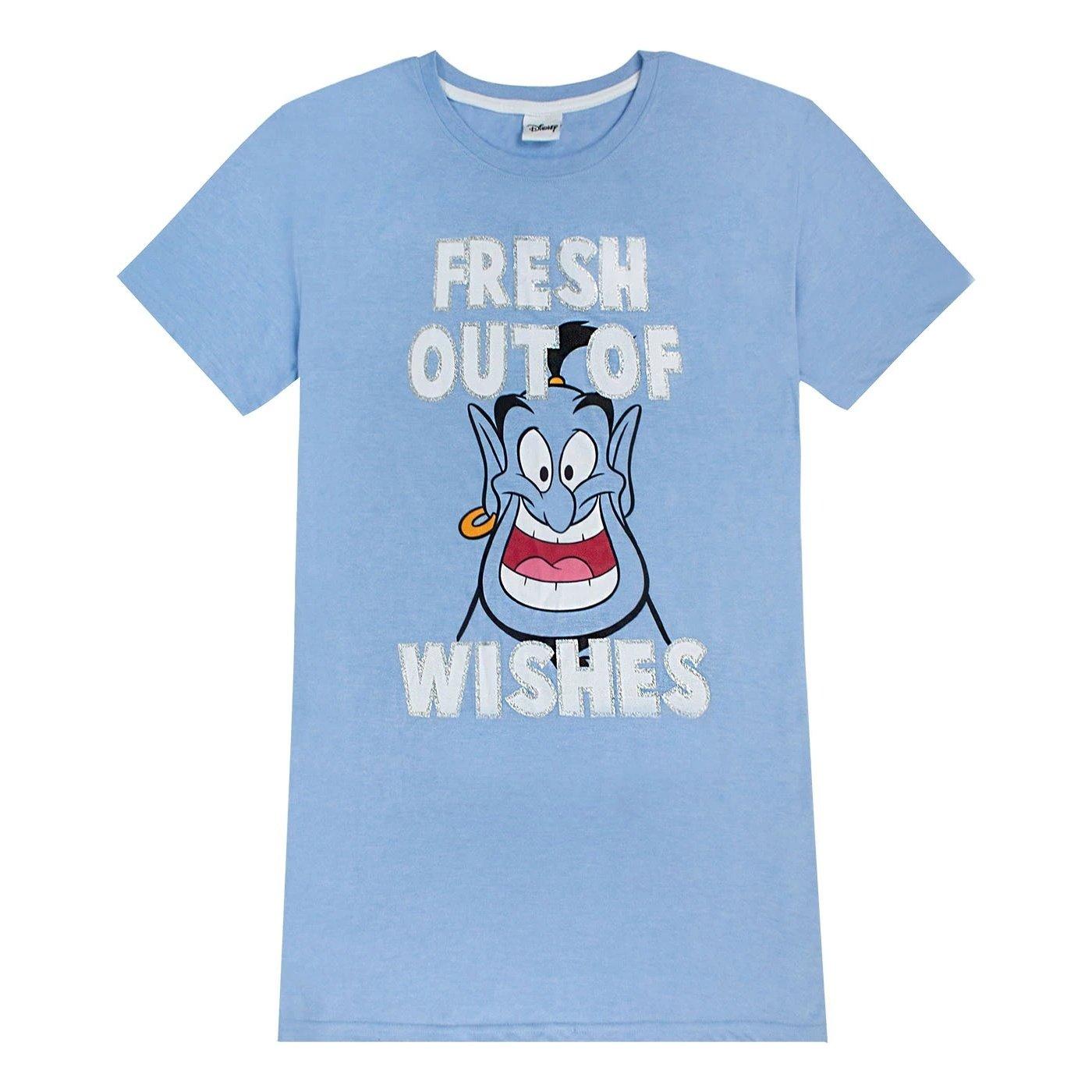 Aladdin - Fresh Out Of Wishes Nachthemd, für Damen, Blau, Größe 36 von Aladdin