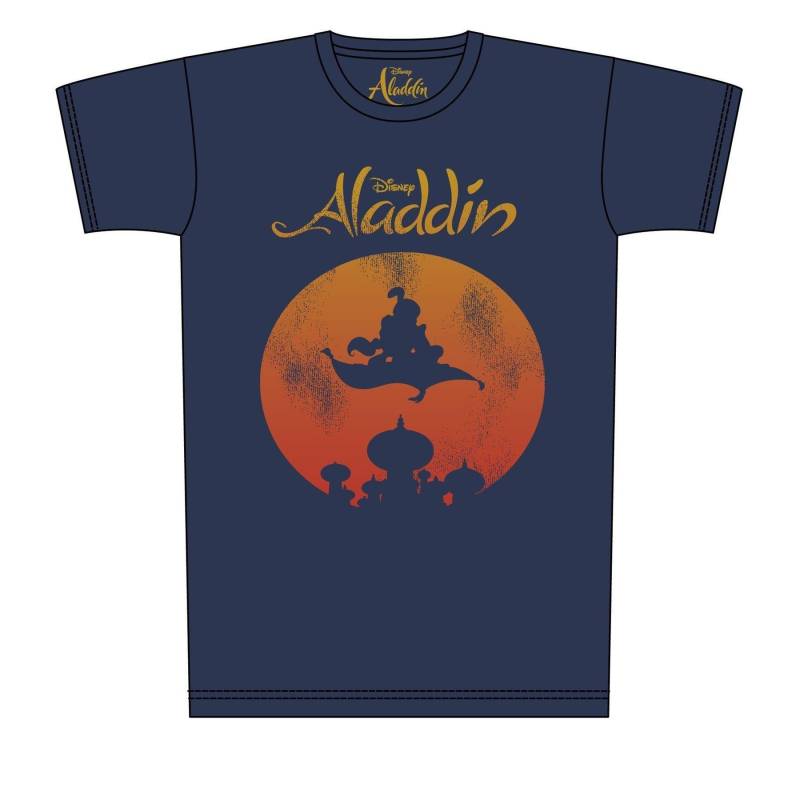 Tshirt Herren Marine M von Aladdin