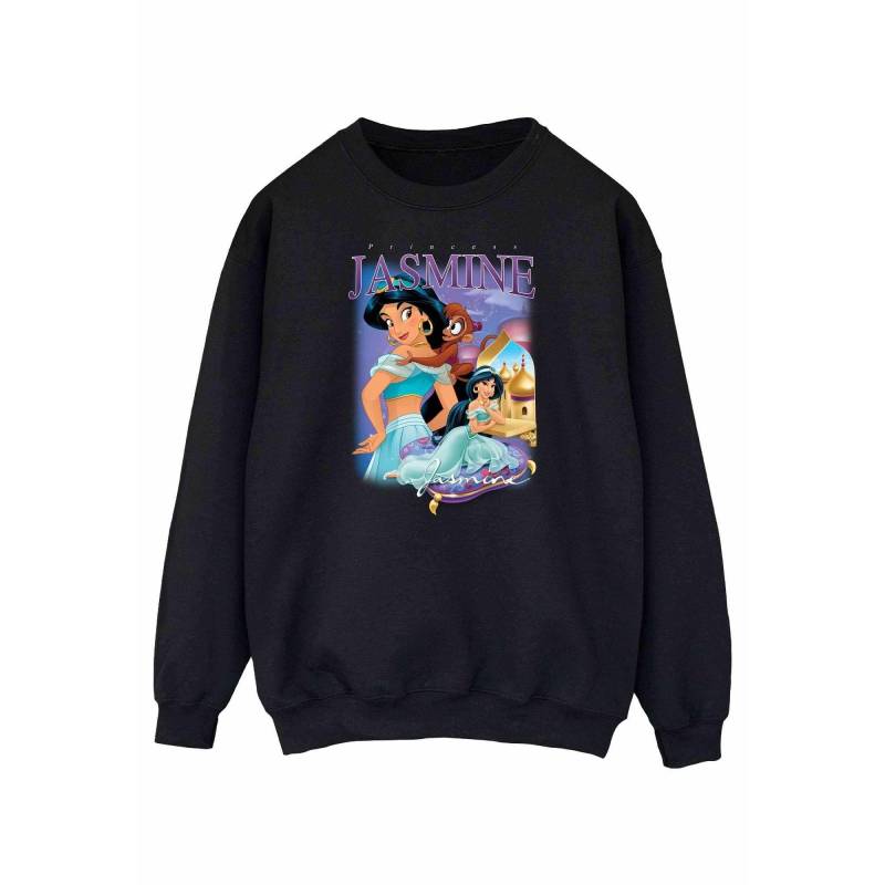 Aladdin - Sweatshirt, für Damen, Schwarz, Größe M von Aladdin