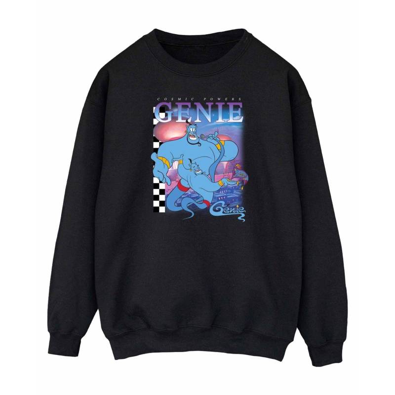 Aladdin - Sweatshirt, für Damen, Schwarz, Größe M von Aladdin