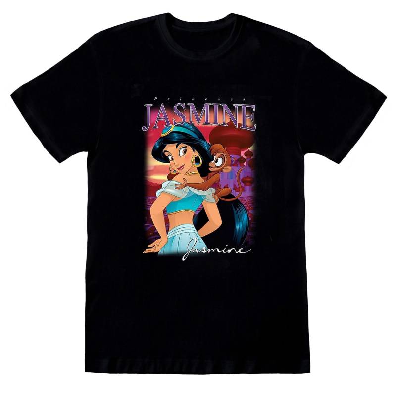 Tshirt Mädchen Schwarz 116 von Aladdin