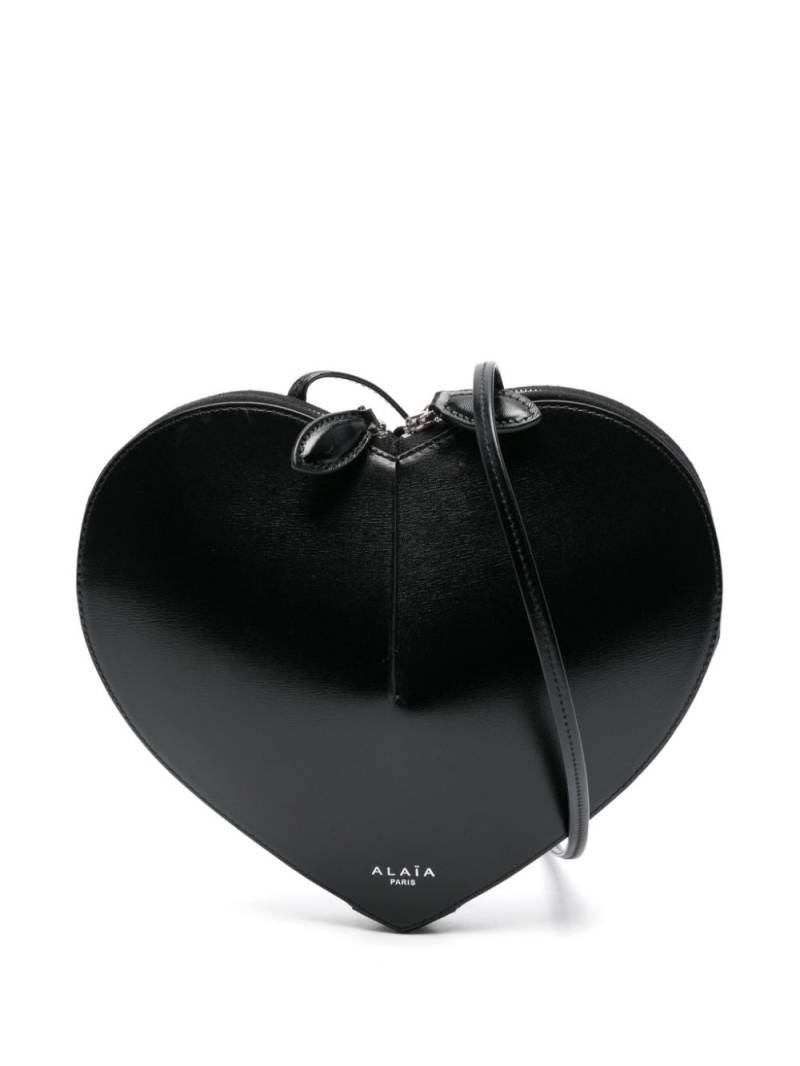 Alaïa Pre-Owned Le Coeur cross body bag - Black von Alaïa Pre-Owned