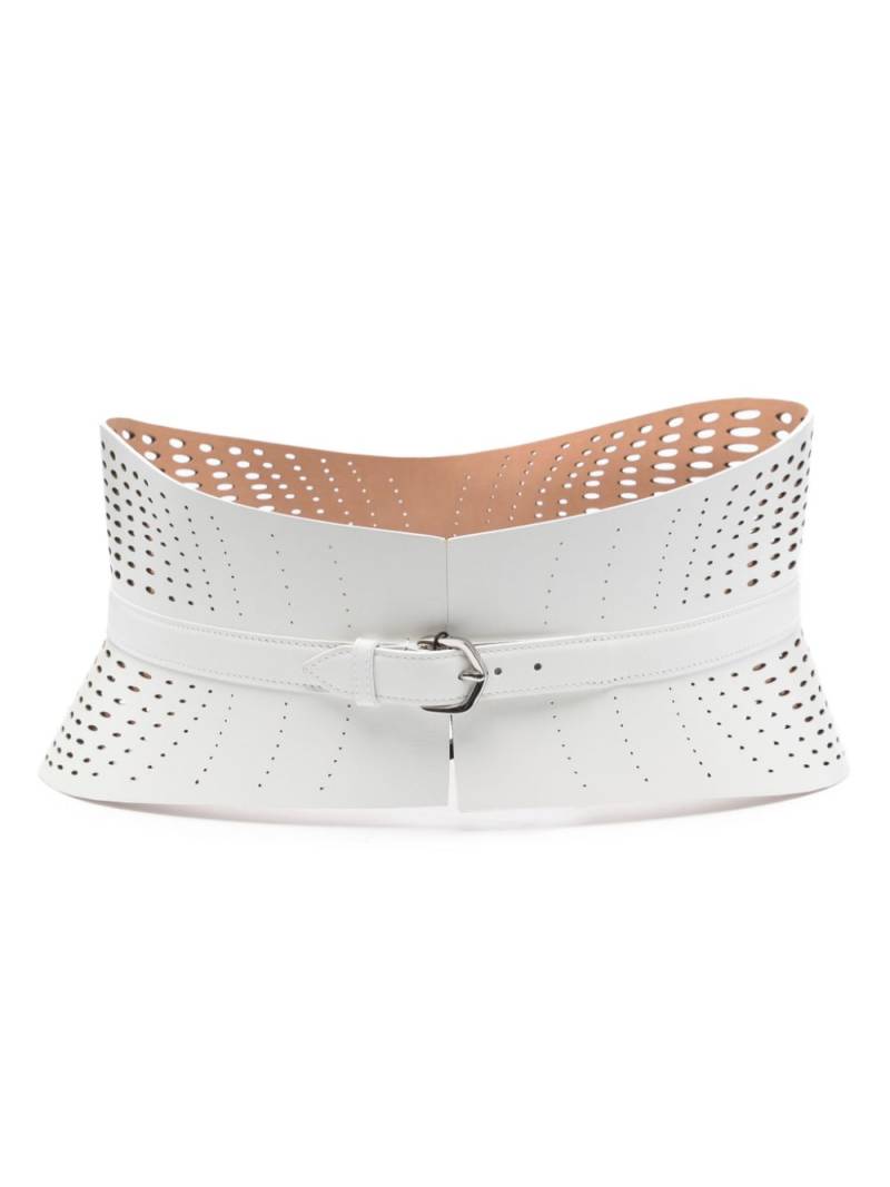 Alaïa Pre-Owned Neo bustier belt - White von Alaïa Pre-Owned