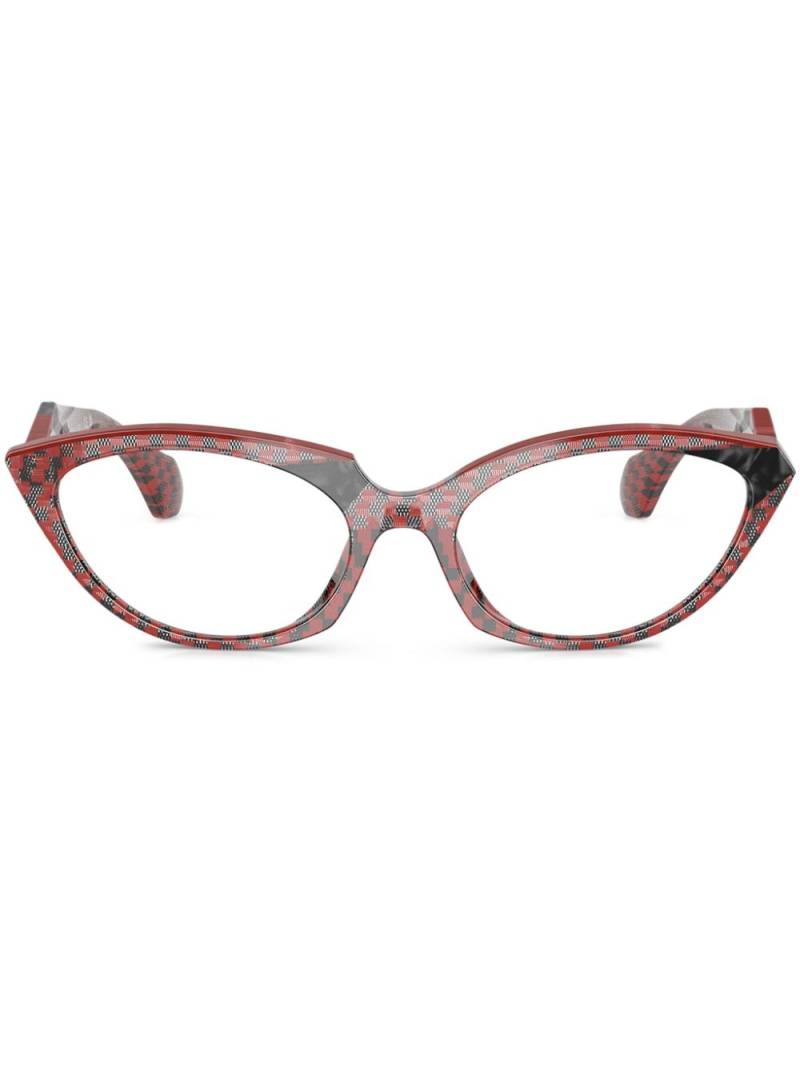 Alain Mikli cat-eye frame glasses - Red von Alain Mikli