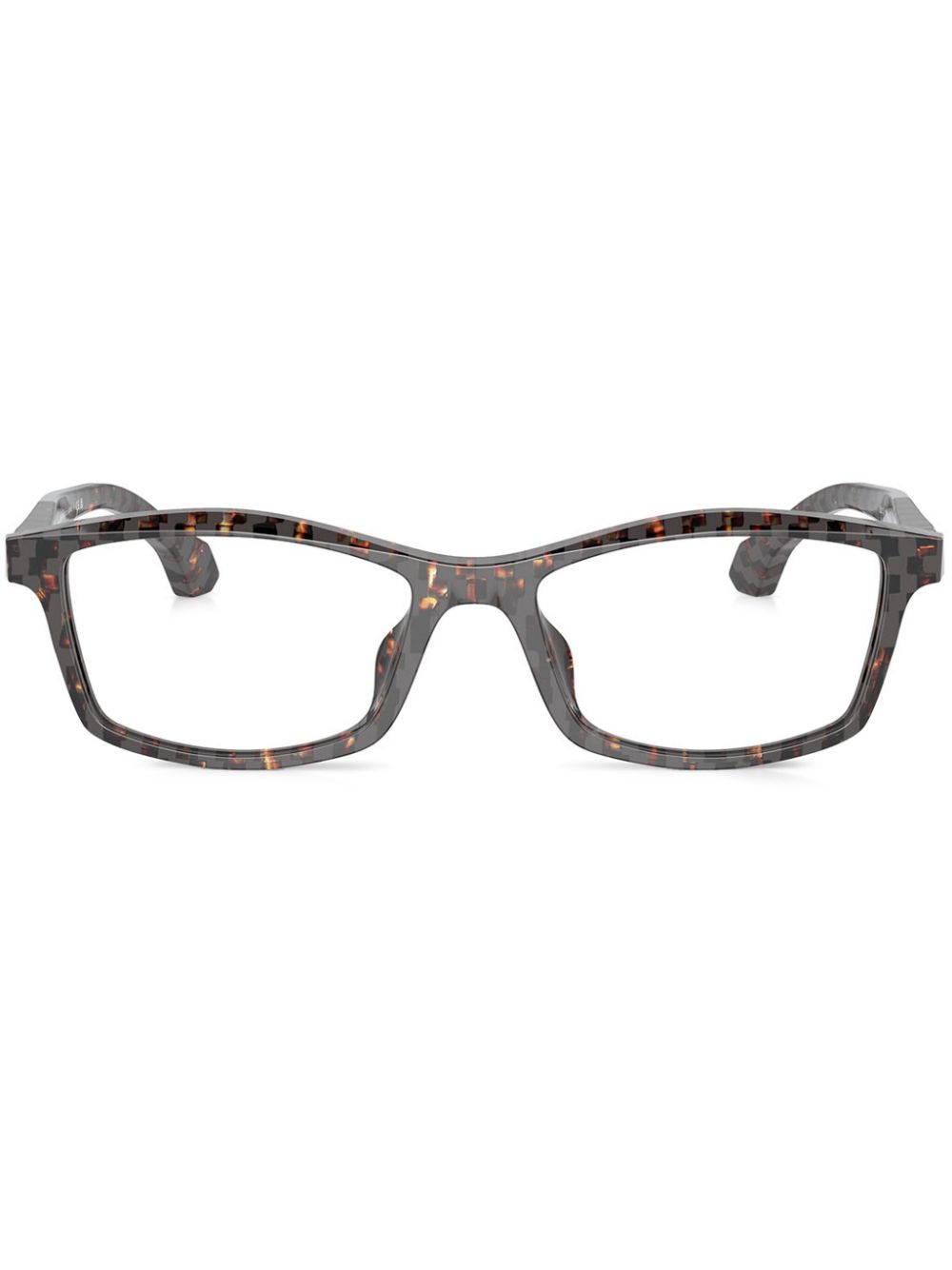 Alain Mikli rectangle-frame glasses - Brown von Alain Mikli