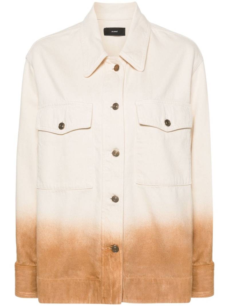 Alanui Bright Hues denim shirt - Neutrals von Alanui