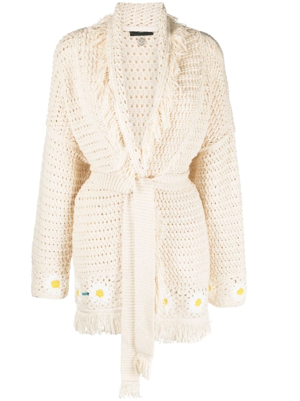 Alanui Daisy crochet cardigan - Neutrals von Alanui