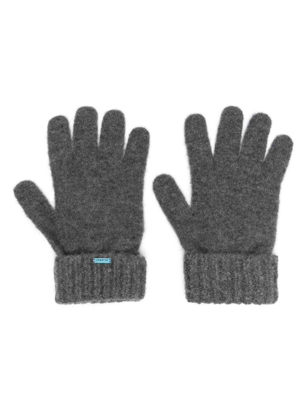 Alanui Finest cashmere-silk gloves - Grey von Alanui