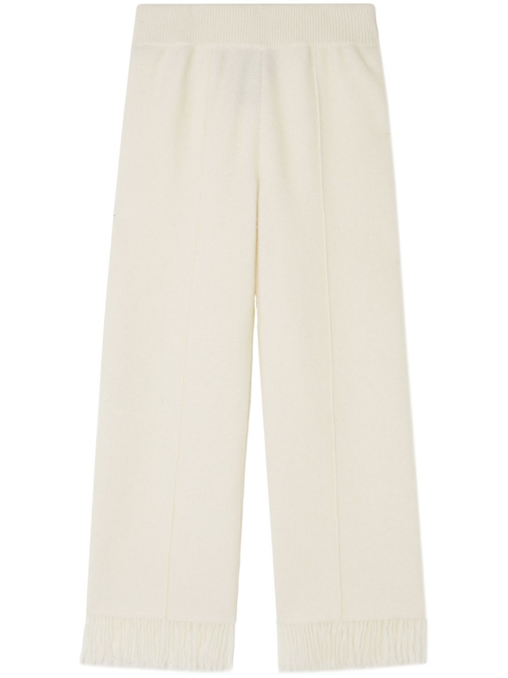 Alanui Finest fringe-detail trousers - White von Alanui