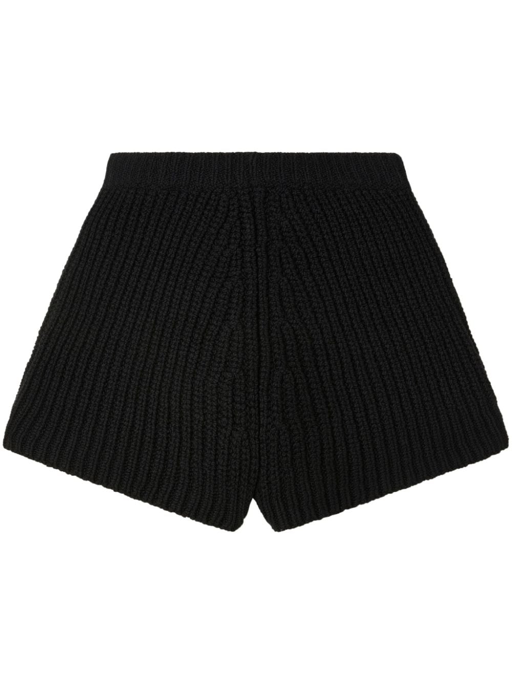 Alanui Wish Nature cotton shorts - Black von Alanui