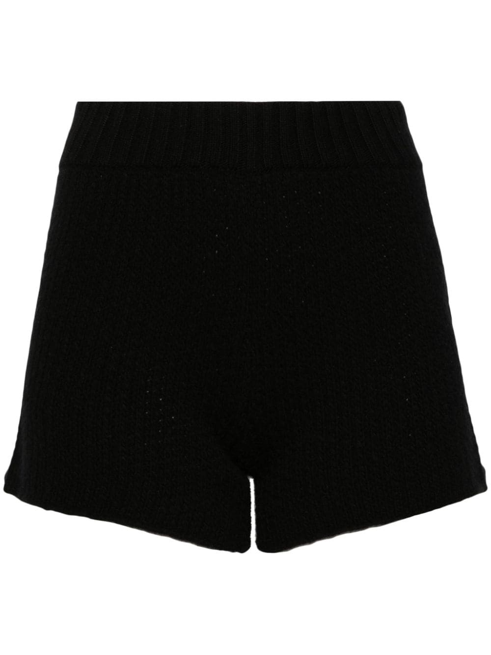 Alanui cashmere-blend knitted shorts - Black von Alanui