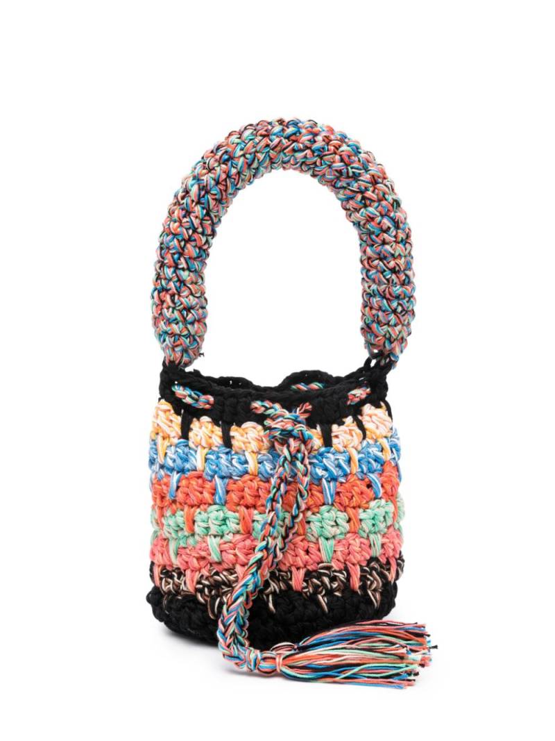 Alanui crochet mini bag - Black von Alanui