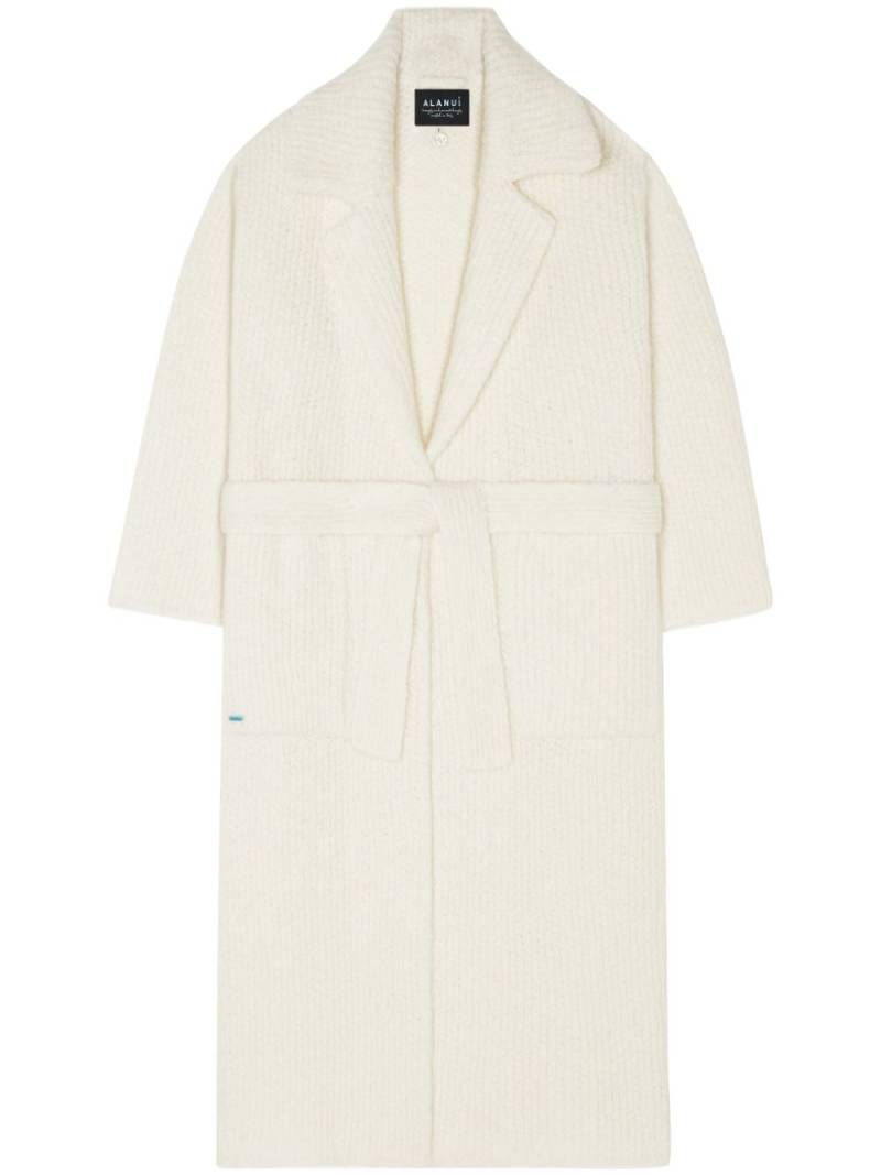 Alanui knitted robe coat - White von Alanui