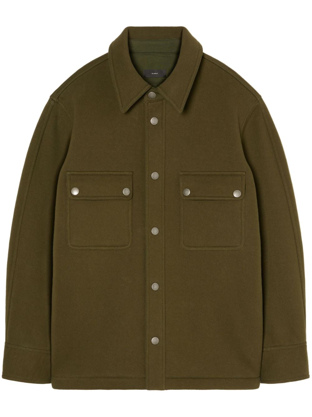 Alanui oversized fleece shirt jacket - Green von Alanui