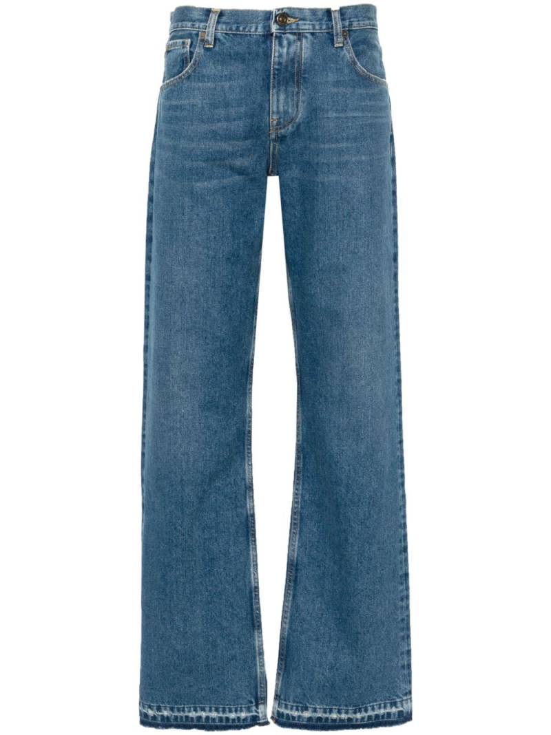 Alanui straight-leg jeans - Blue von Alanui