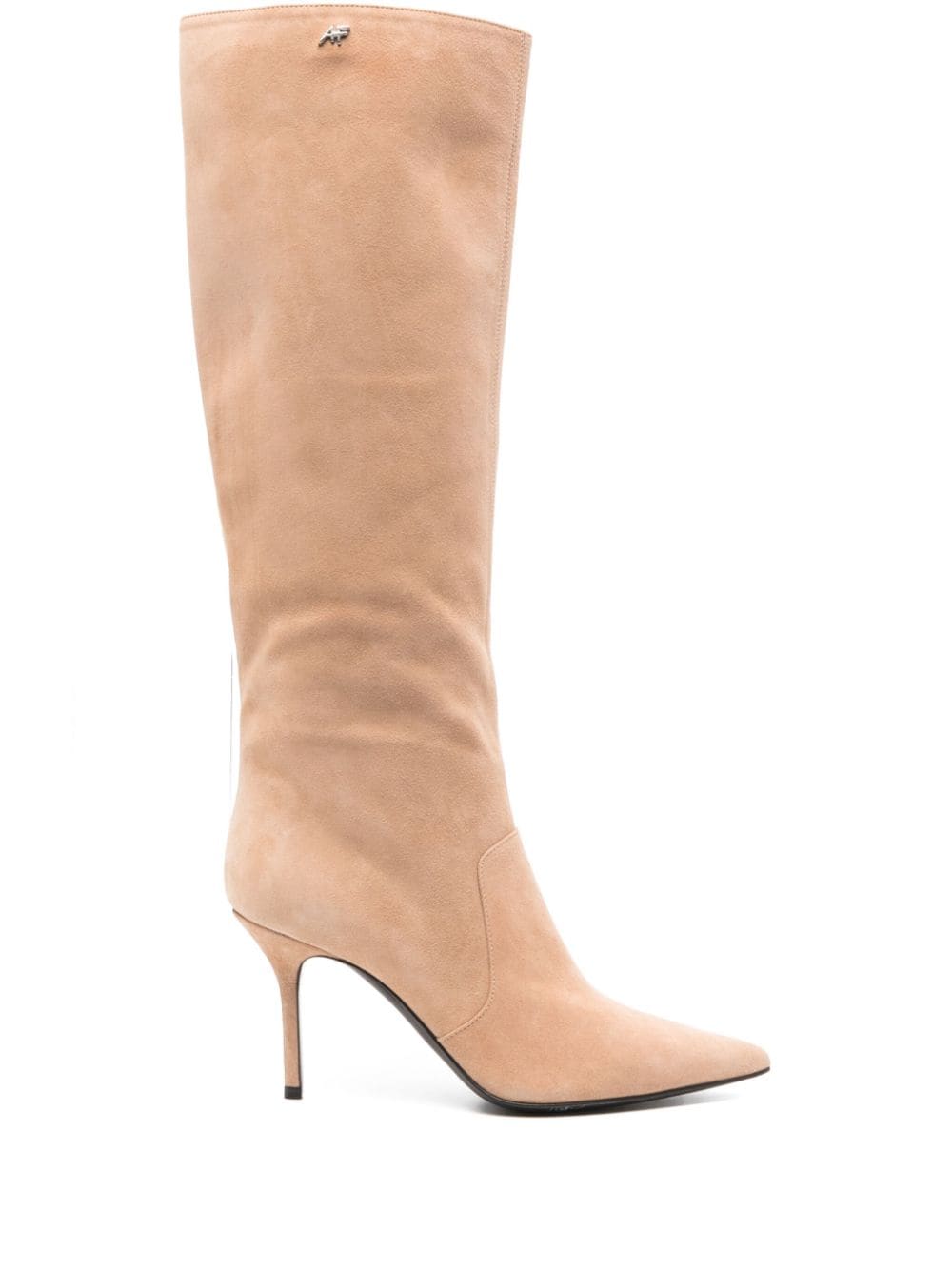 Alberta Ferretti 85mm suede boots - Neutrals von Alberta Ferretti