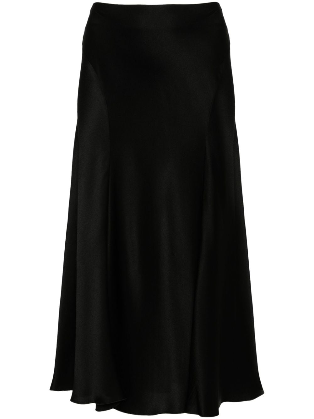 Alberta Ferretti A-line midi skirt - Black von Alberta Ferretti