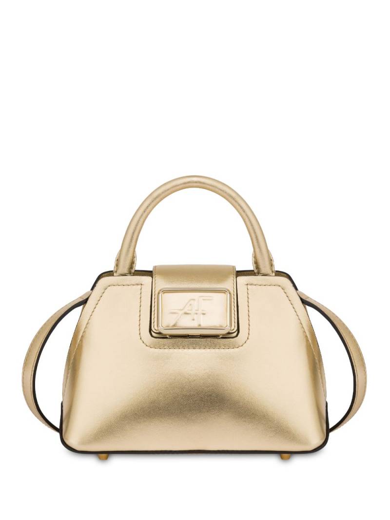 Alberta Ferretti Albi33 metallic mini bag - Gold von Alberta Ferretti