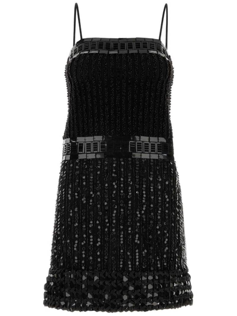 Alberta Ferretti Embellished mini dress - Black von Alberta Ferretti