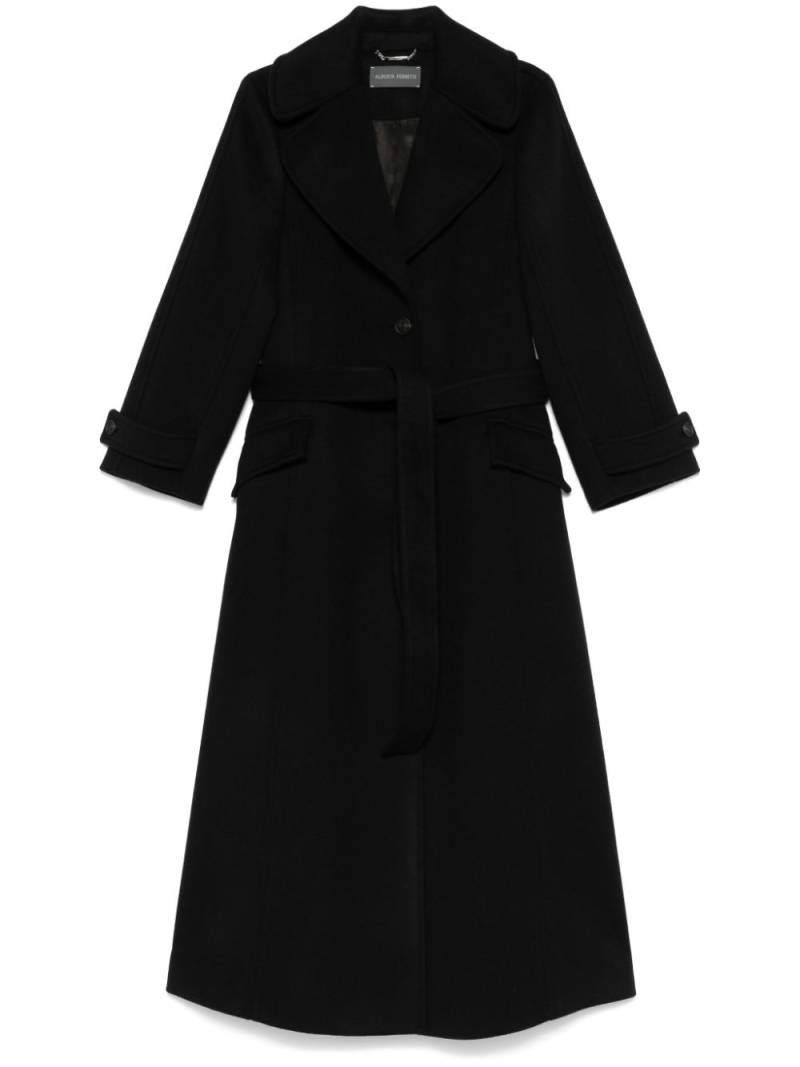 Alberta Ferretti belted coat - Black von Alberta Ferretti