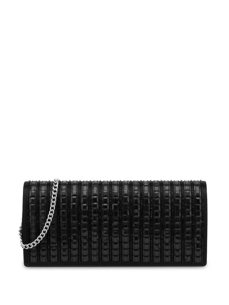 Alberta Ferretti chain-link clutch bag - Black von Alberta Ferretti