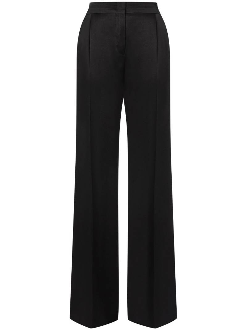 Alberta Ferretti concealed-fastening palazzo pants - Black von Alberta Ferretti