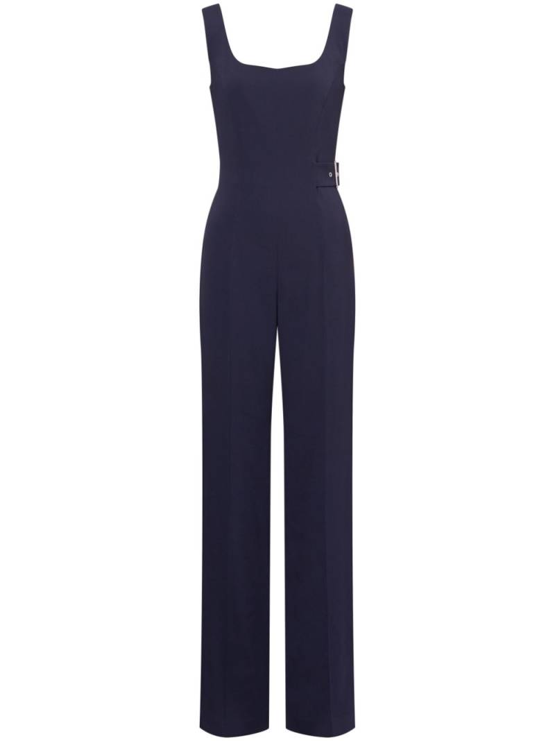 Alberta Ferretti crossover-strap jumpsuit - Blue von Alberta Ferretti