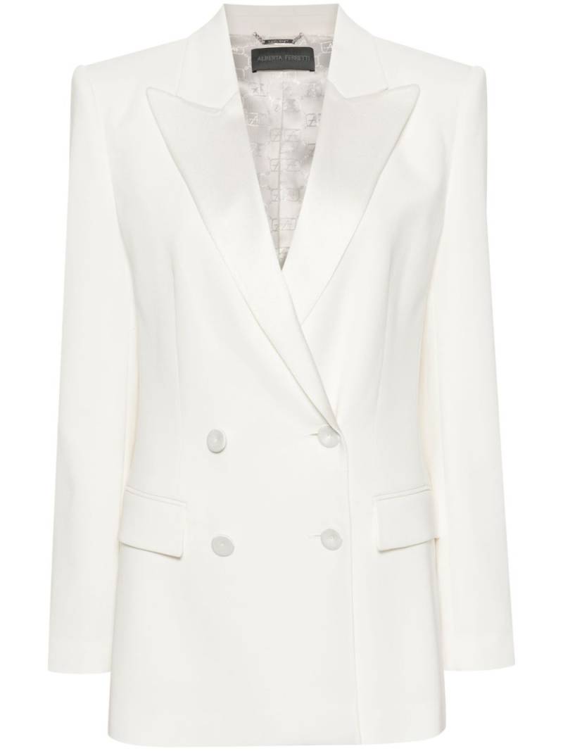 Alberta Ferretti double-breasted blazer - Neutrals von Alberta Ferretti