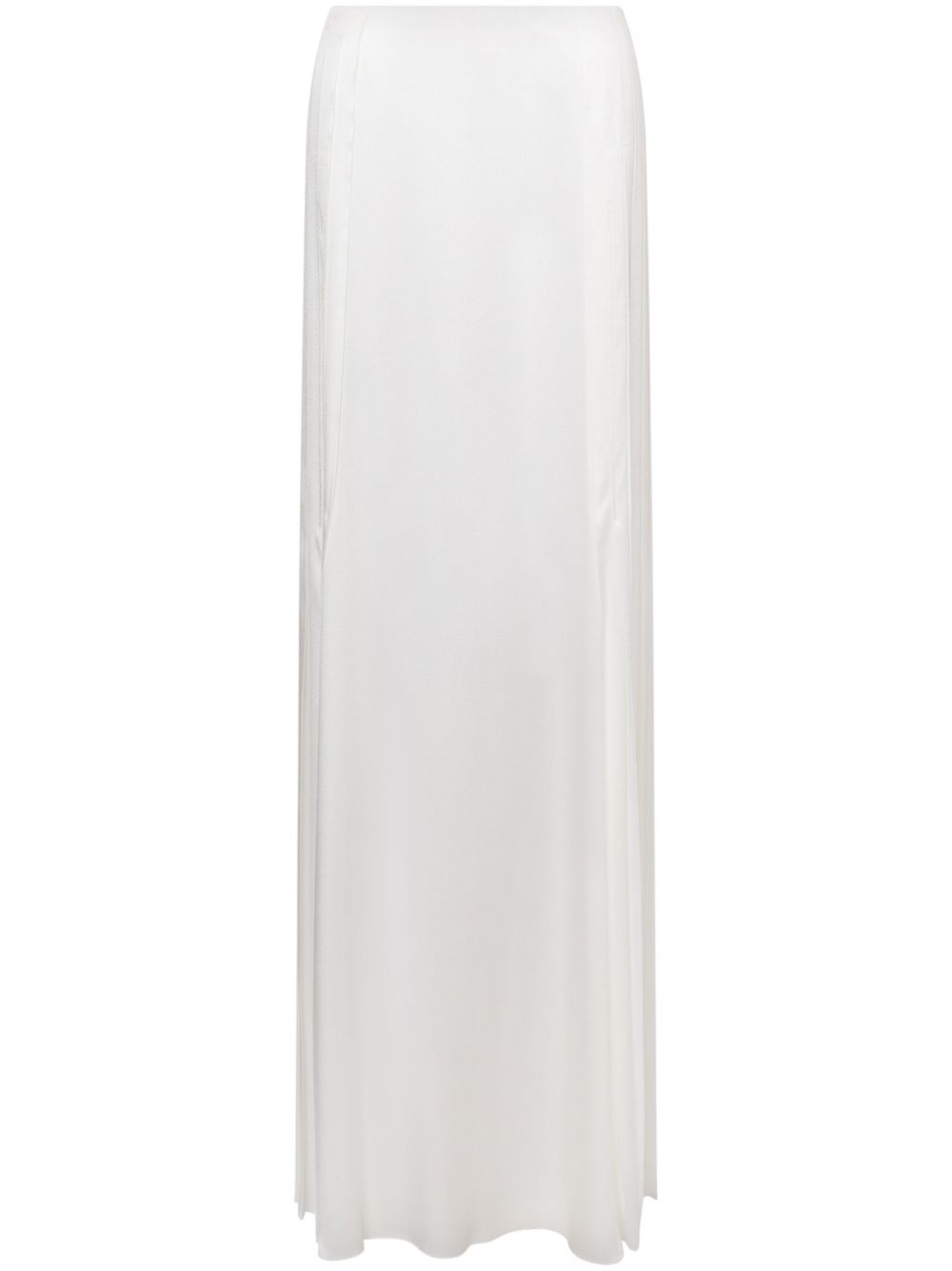 Alberta Ferretti extra-long straight skirt - White von Alberta Ferretti