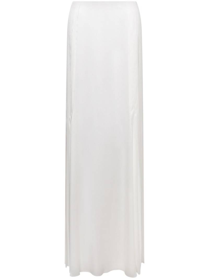 Alberta Ferretti extra-long straight skirt - White von Alberta Ferretti