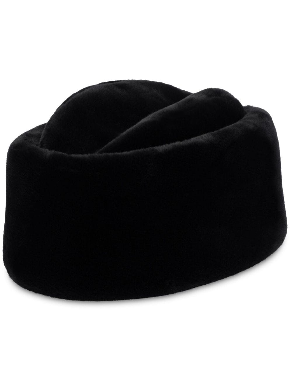 Alberta Ferretti faux-fur hat - Black von Alberta Ferretti