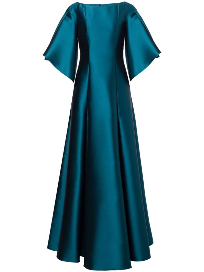 Alberta Ferretti flared dress - Blue von Alberta Ferretti