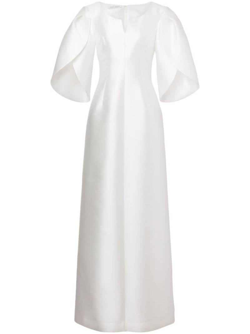 Alberta Ferretti half sleeve dress - White von Alberta Ferretti