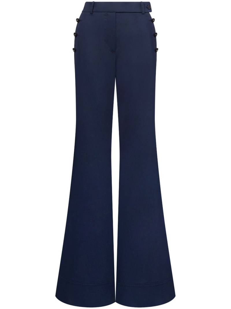 Alberta Ferretti high waist flared jeans - Blue von Alberta Ferretti