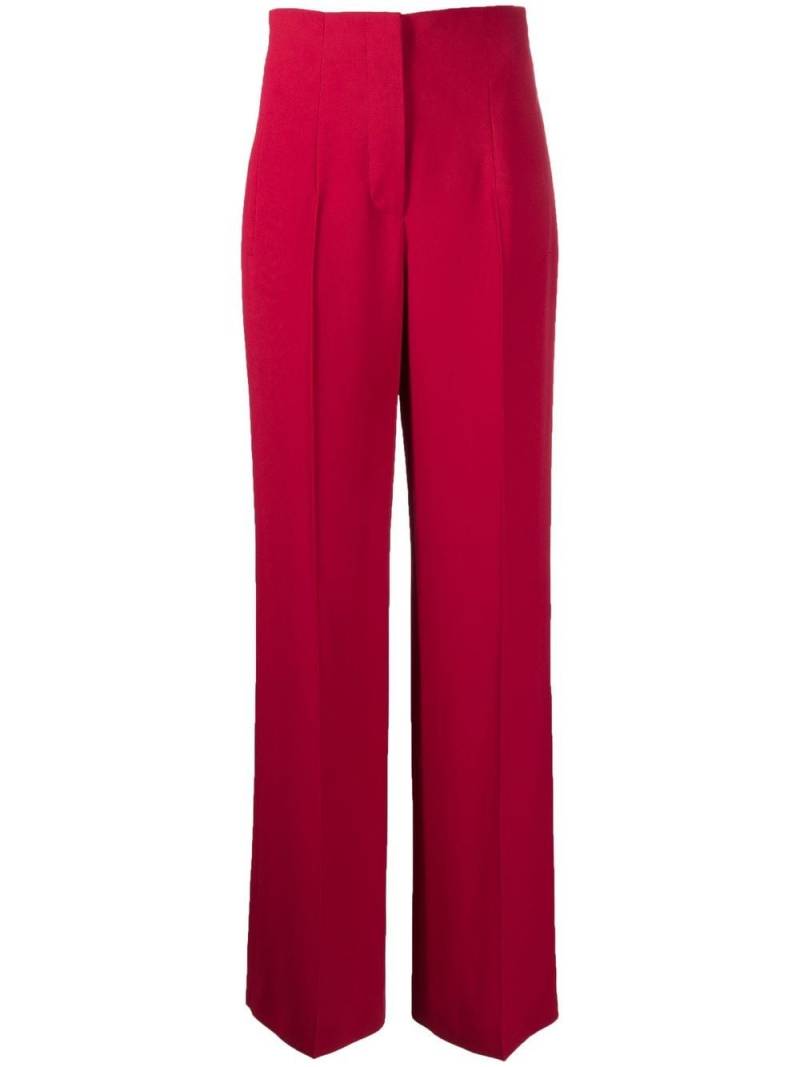 Alberta Ferretti high-waist wide-leg trousers - Red von Alberta Ferretti