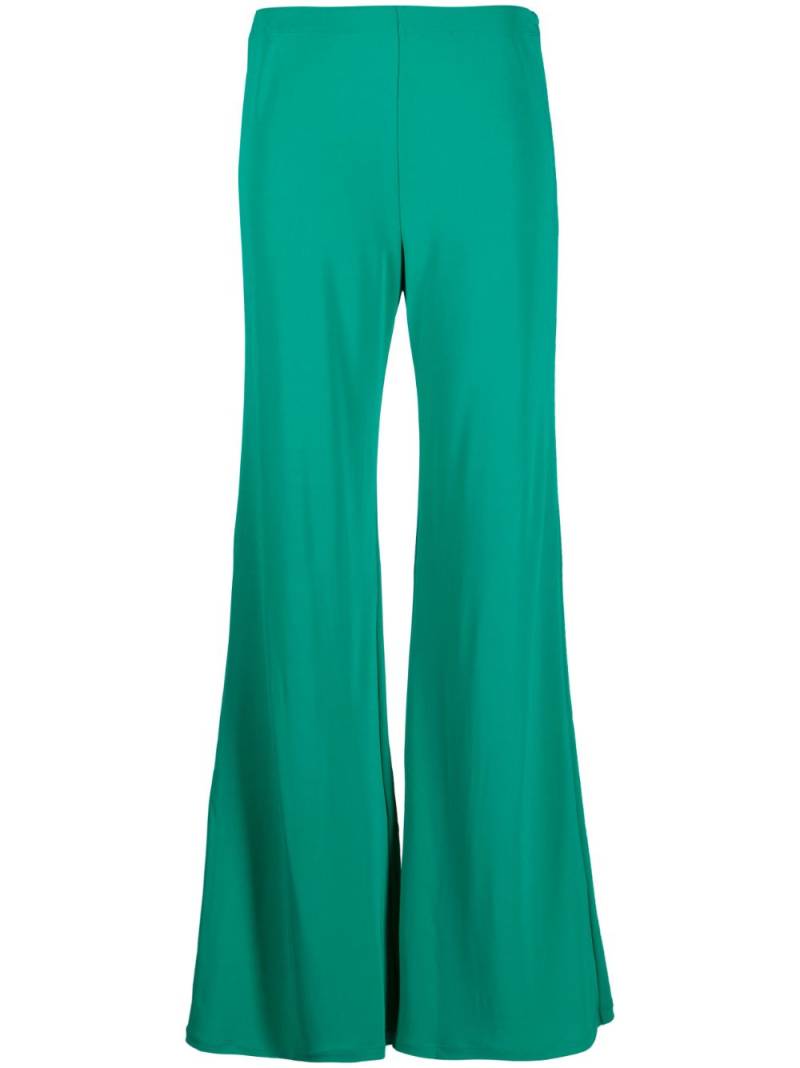 Alberta Ferretti high-waisted flared trousers - Green von Alberta Ferretti