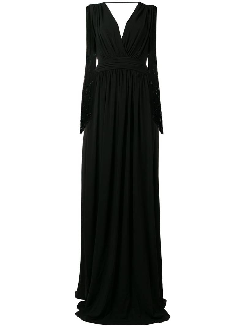 Alberta Ferretti long evening dress - Black von Alberta Ferretti