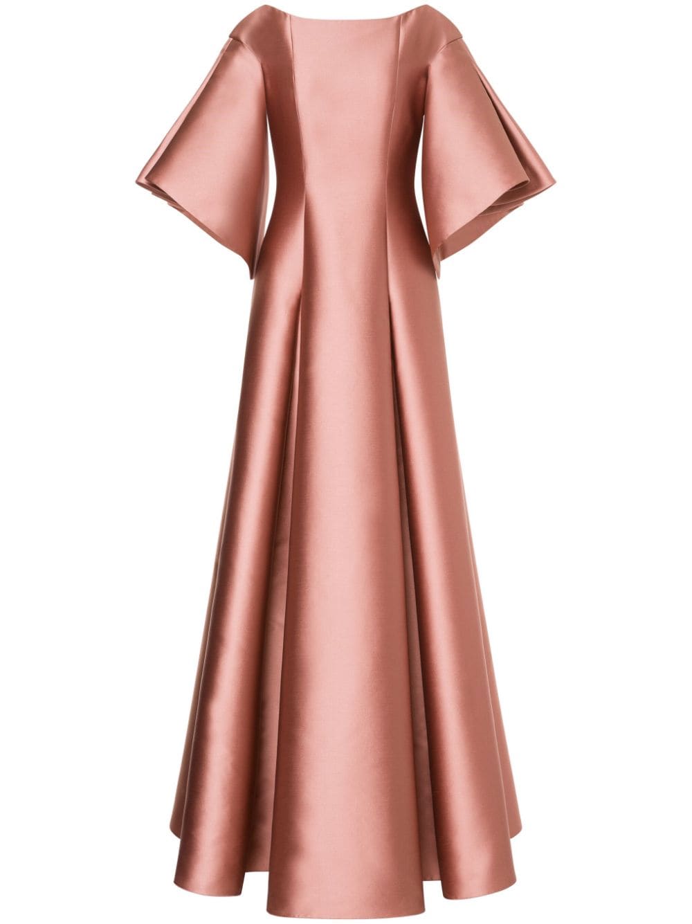 Alberta Ferretti pleated full-skirt gown - Pink von Alberta Ferretti