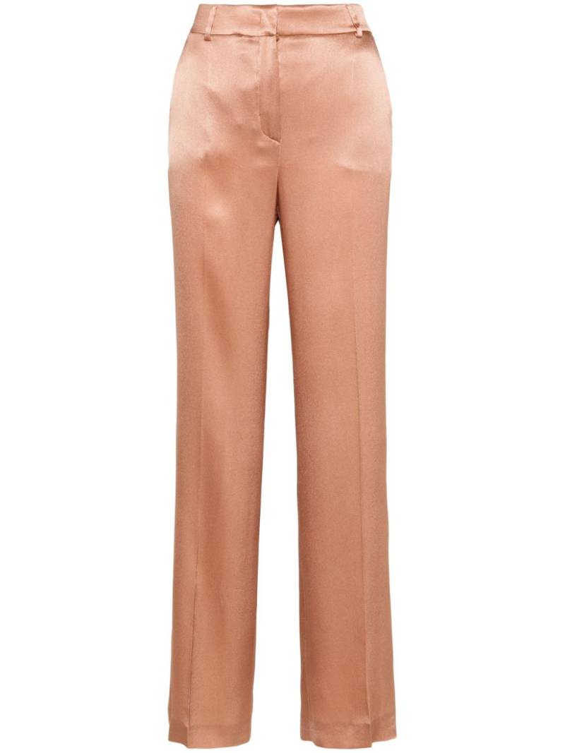 Alberta Ferretti pressed-crease trousers - Pink von Alberta Ferretti