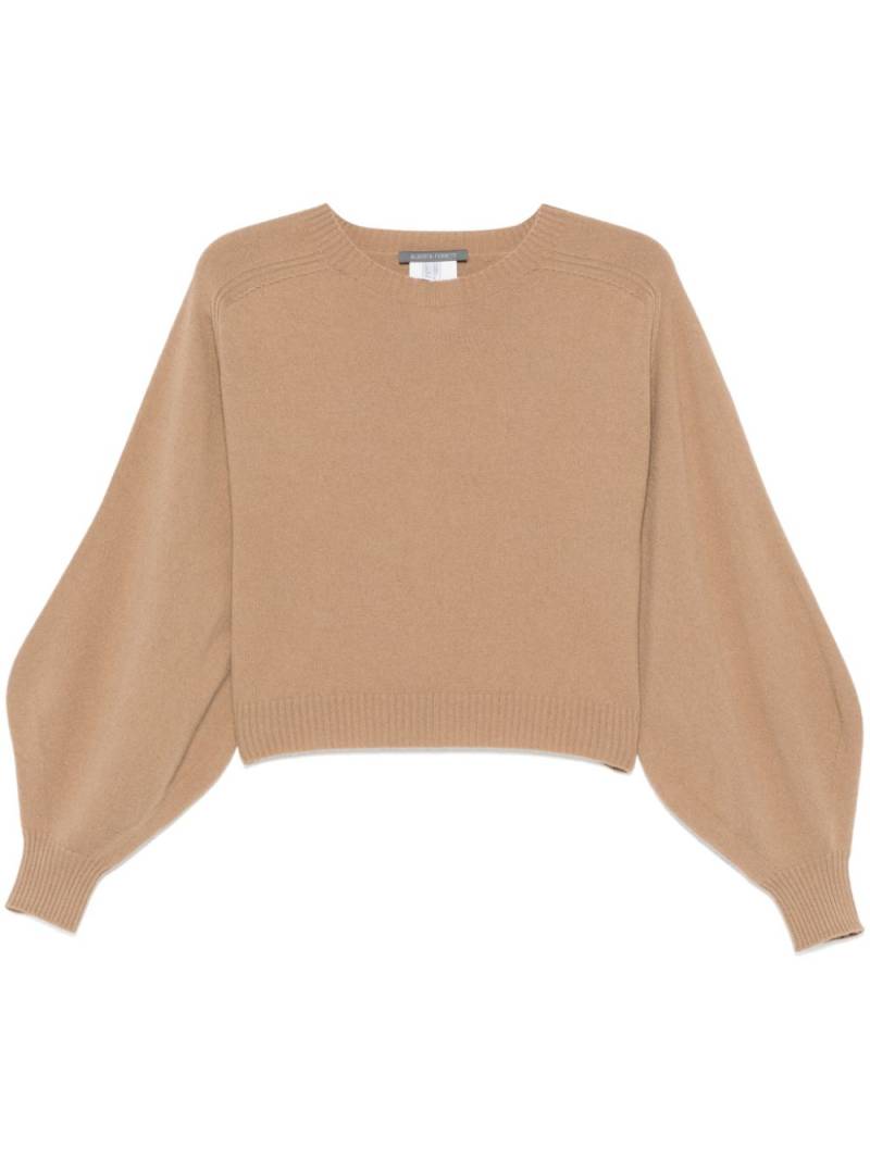 Alberta Ferretti ribbed sweater - Brown von Alberta Ferretti