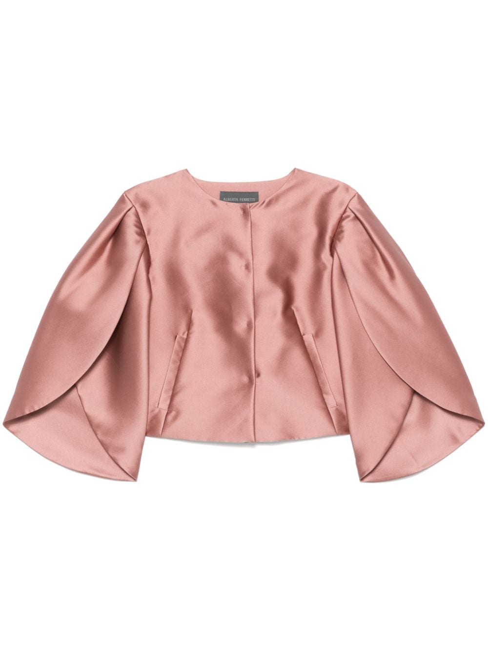 Alberta Ferretti satin jacket - Pink von Alberta Ferretti