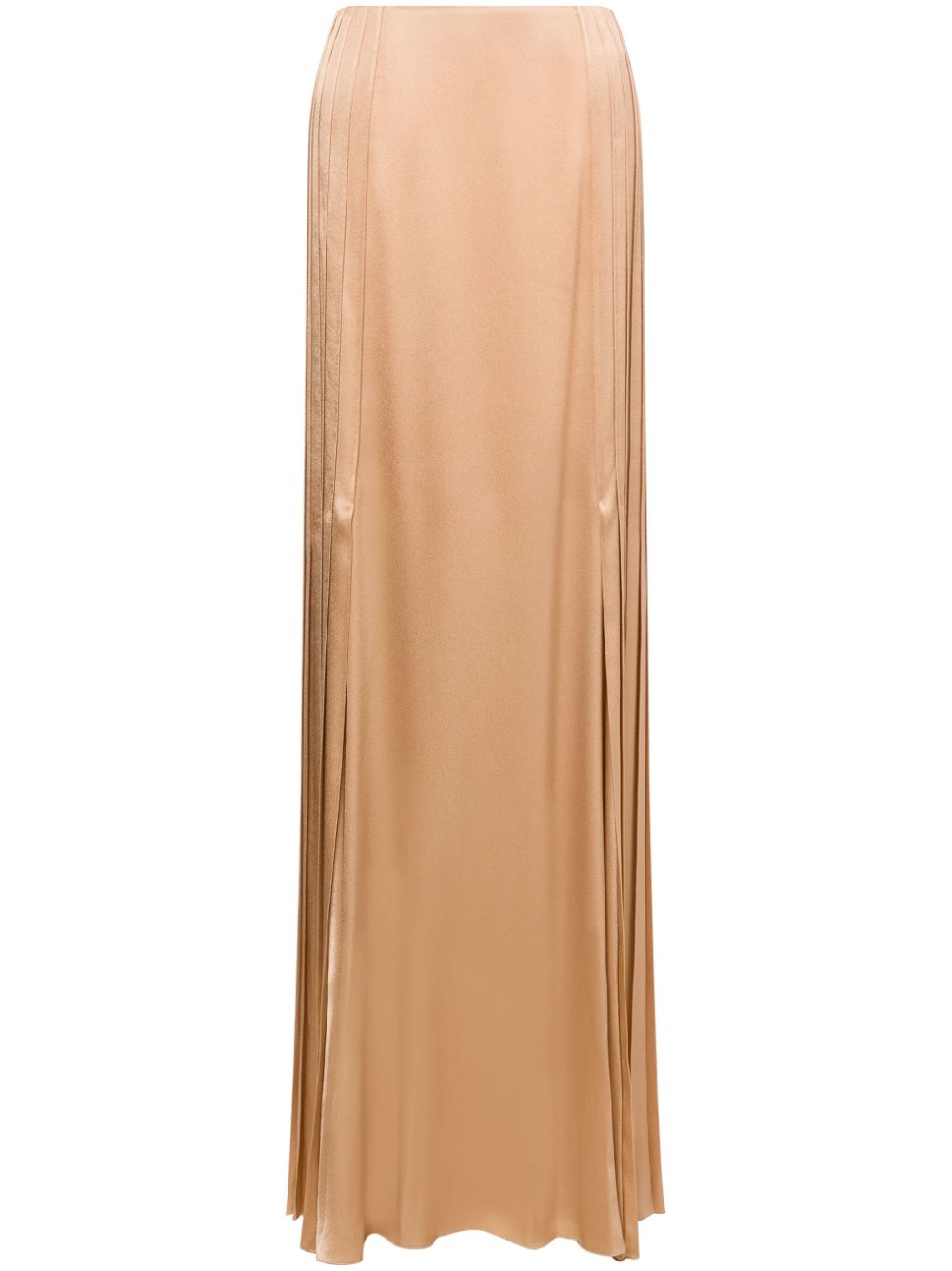 Alberta Ferretti satin maxi skirt - Neutrals von Alberta Ferretti