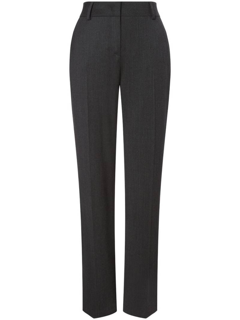 Alberta Ferretti slim-fit tailored trousers - Grey von Alberta Ferretti